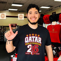 Qatar 2026 World Champions flag shirt