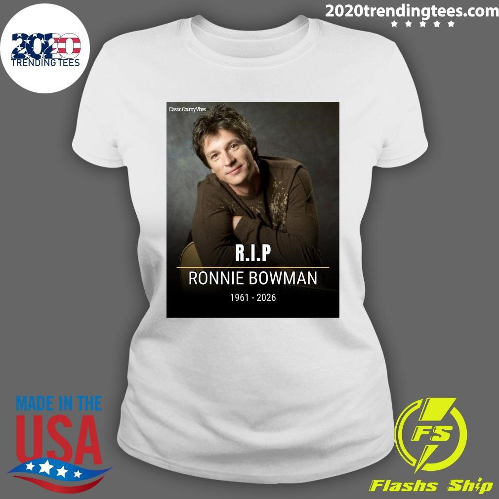 R.I.P Ronnie Bowman 1961-2026 Shirt