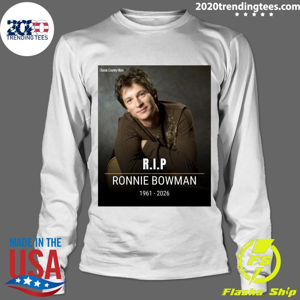 R.I.P Ronnie Bowman 1961-2026 Shirt