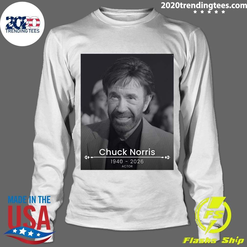 R.I.P. Chuck Norris Has Died At The Age Of 86 Shirt