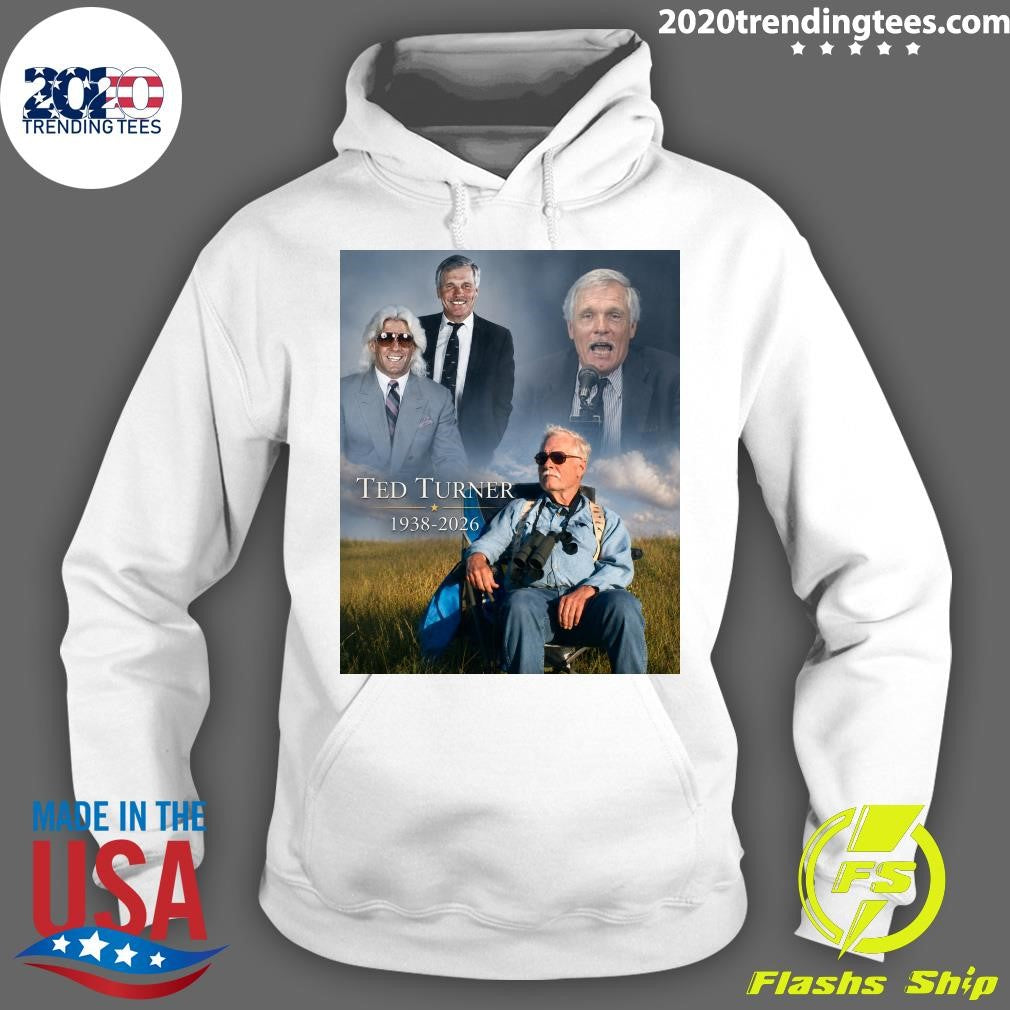 R.I.P. former WCW owner Ted Turner who has passed away at the age of 87 Shirt