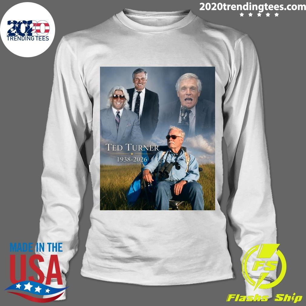 R.I.P. former WCW owner Ted Turner who has passed away at the age of 87 Shirt
