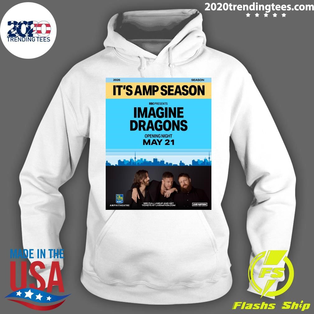 RBC Presents Opening Night at RBC Amphitheatre with very special guests Imagine Dragons on May 21, 2026 Shirt