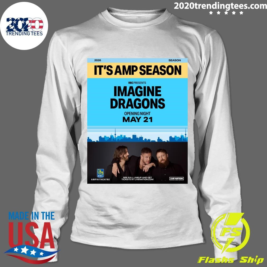 RBC Presents Opening Night at RBC Amphitheatre with very special guests Imagine Dragons on May 21, 2026 Shirt