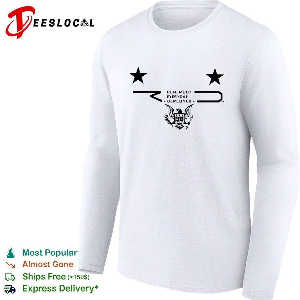 RED Remember Everyone Deployed shirt