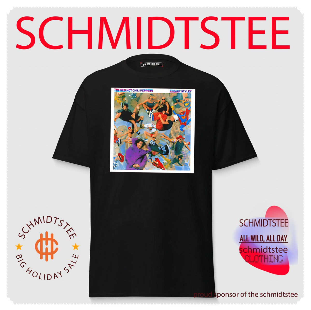 RHCP Freaky Styley 1985 poster shirt