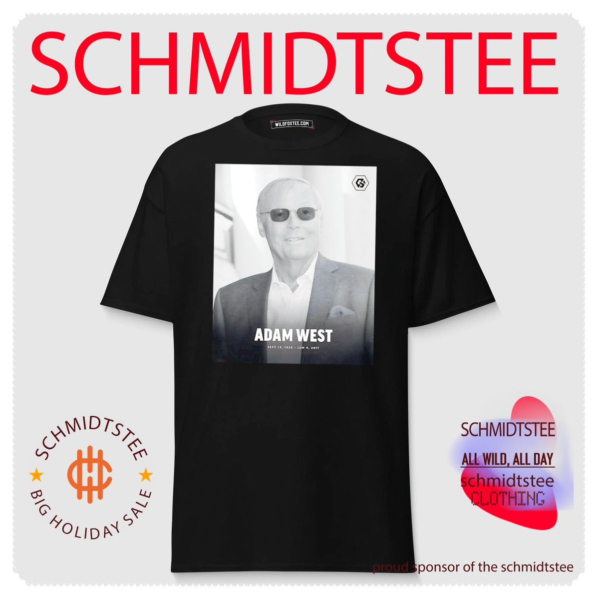 RIP Adam West 1928-2017 shirt