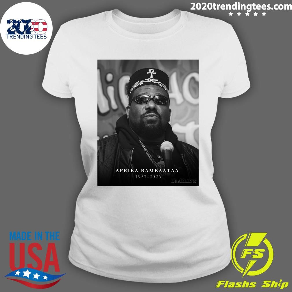 RIP Afrika Bambaataa 1957-2026 Shirt