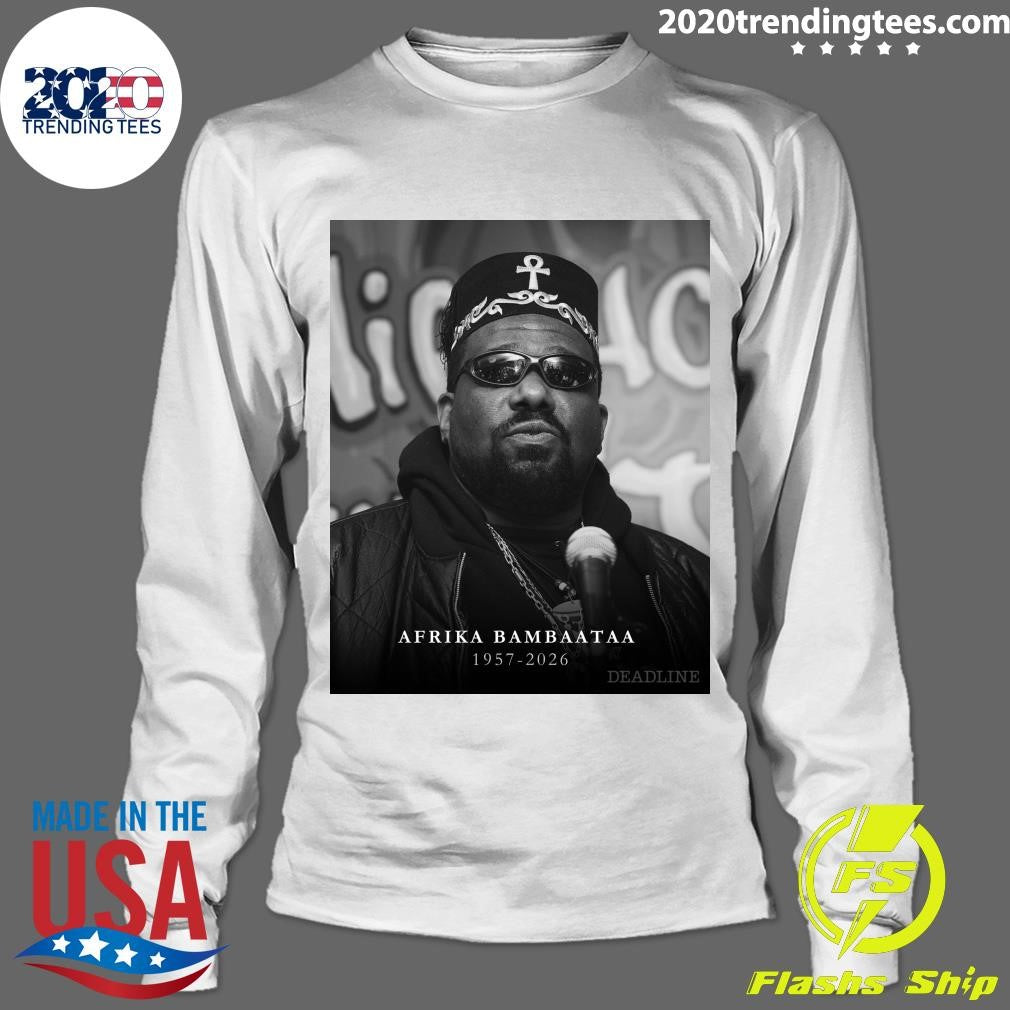RIP Afrika Bambaataa 1957-2026 Shirt