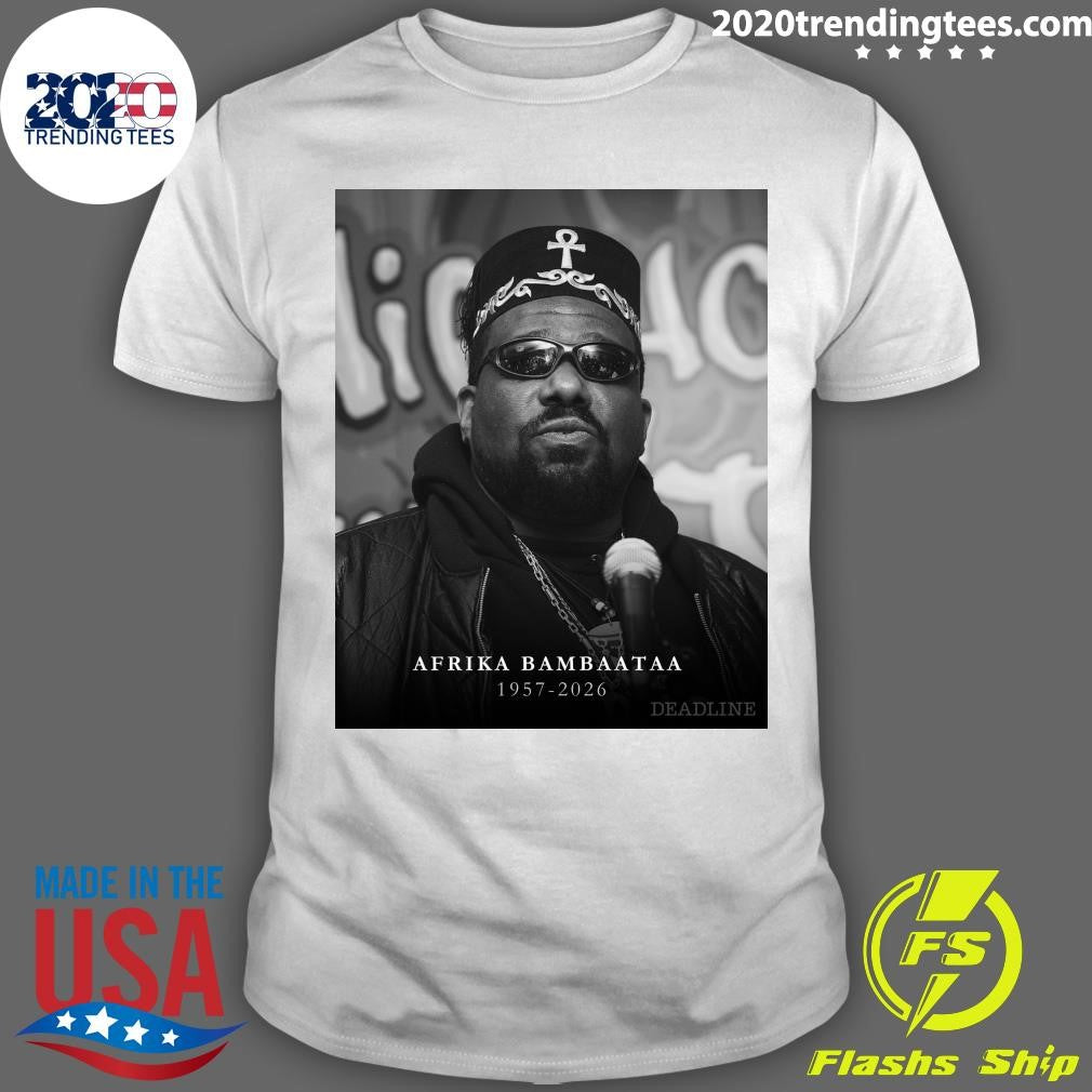RIP Afrika Bambaataa 1957-2026 Shirt