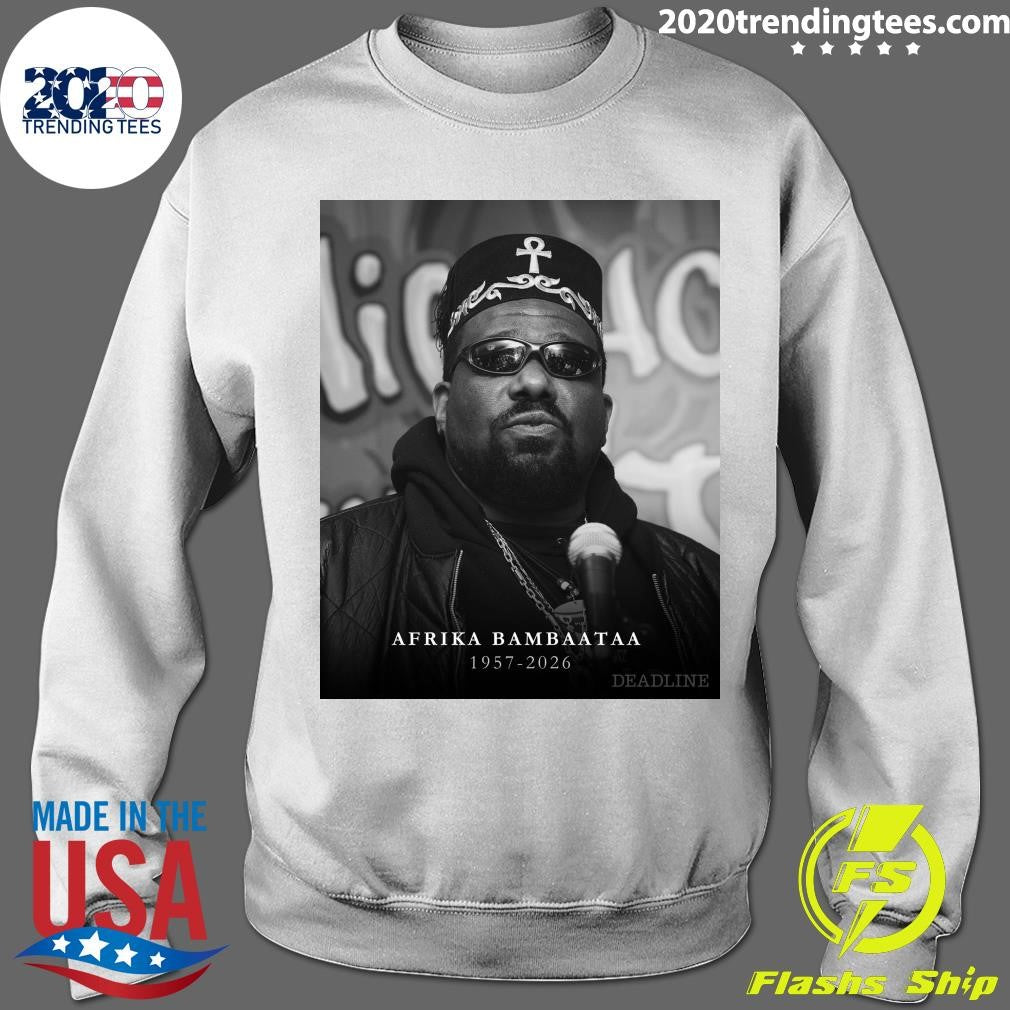 RIP Afrika Bambaataa 1957-2026 Shirt