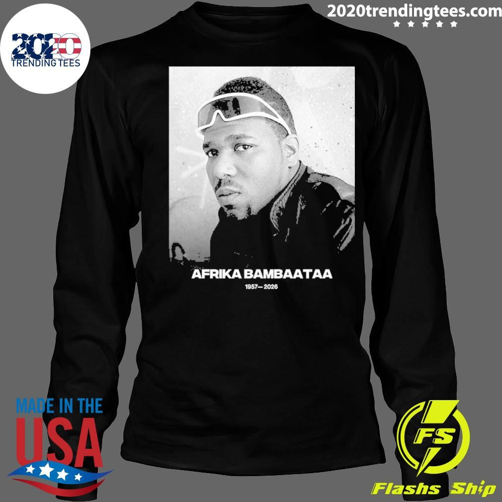 RIP Afrika Bambaataa Death Hip Hop Pioneer 1957 2026 Shirt
