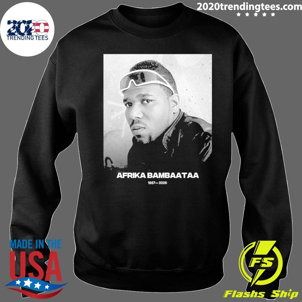 RIP Afrika Bambaataa Death Hip Hop Pioneer 1957 2026 Shirt