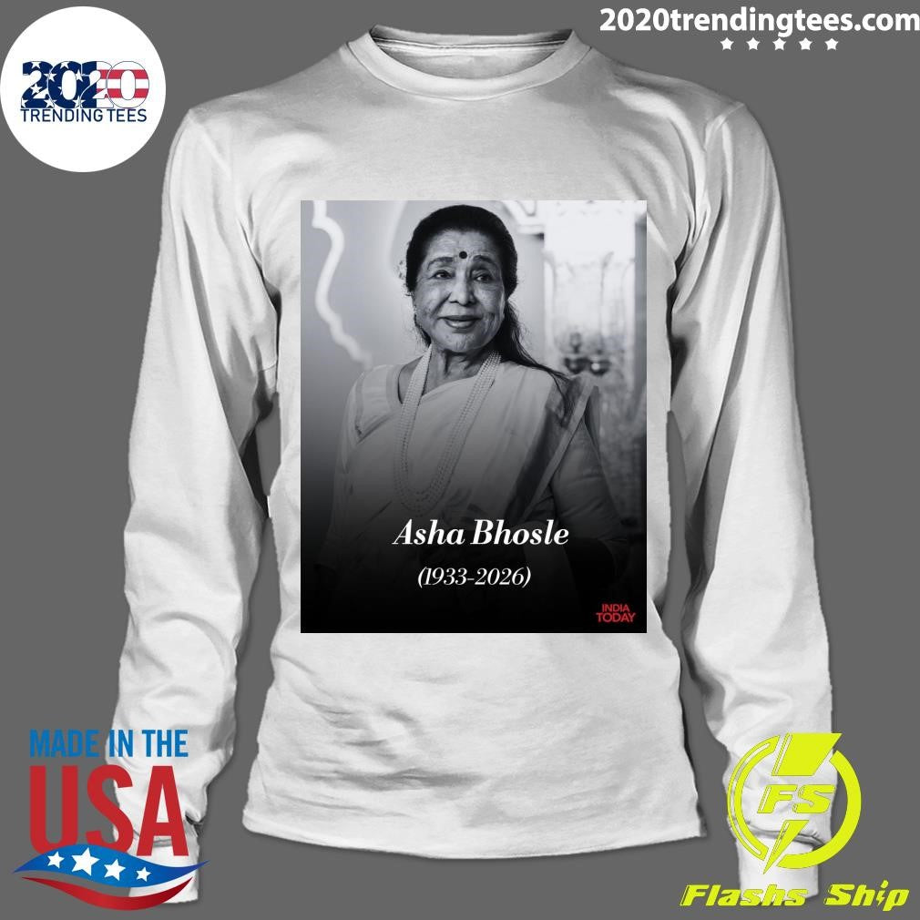 RIP Asha Bhosle 1933-2026 Shirt