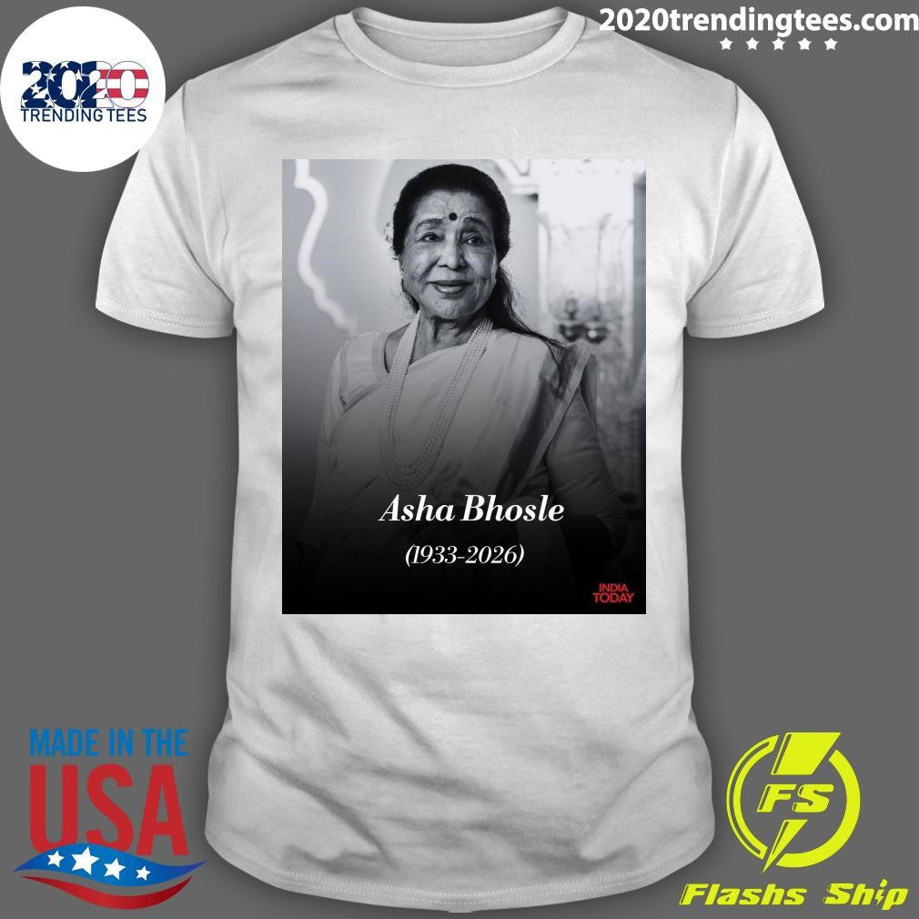 RIP Asha Bhosle 1933-2026 Shirt