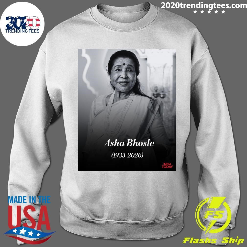 RIP Asha Bhosle 1933-2026 Shirt