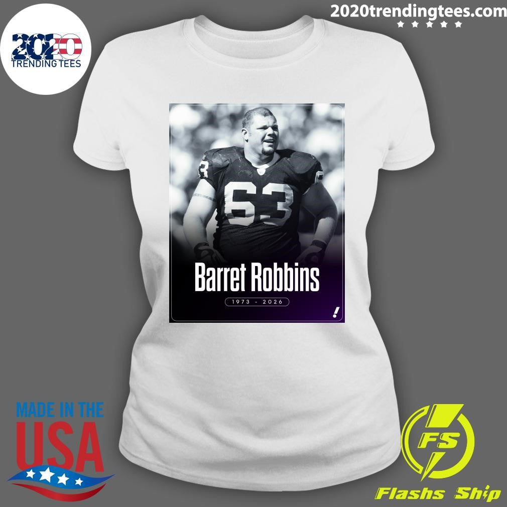 RIP Barret Robbins 1973-2026 Shirt