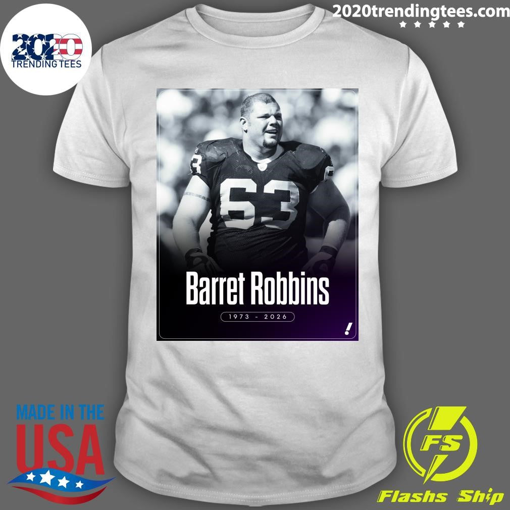 RIP Barret Robbins 1973-2026 Shirt