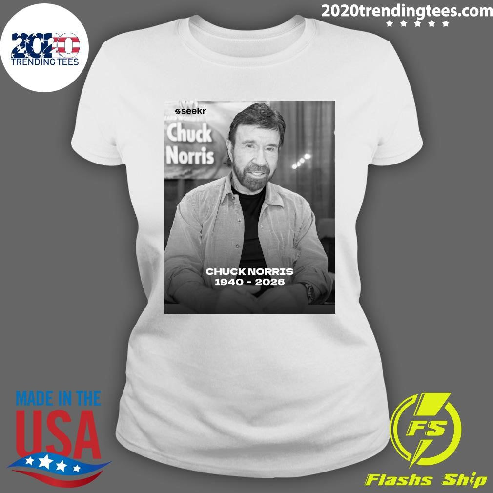RIP Chuck Norris 1940-2026 Shirt
