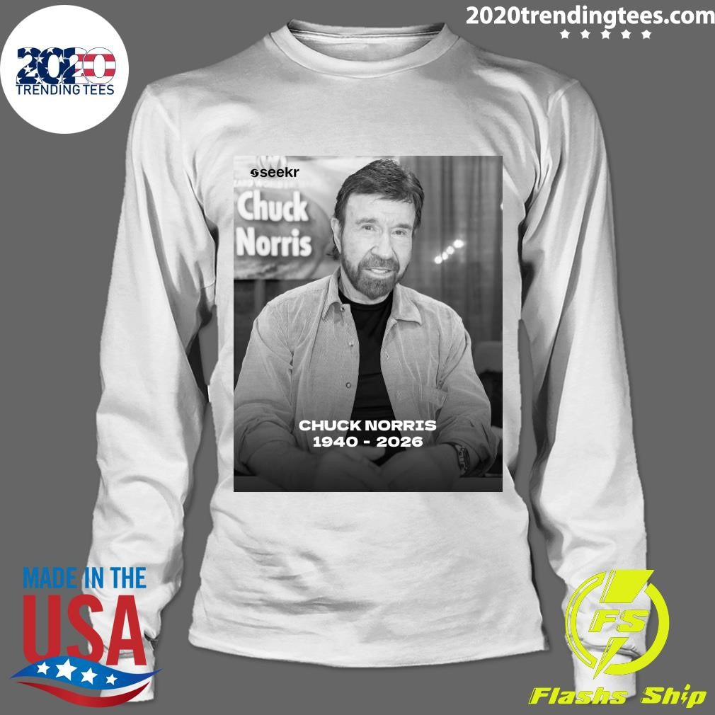 RIP Chuck Norris 1940-2026 Shirt