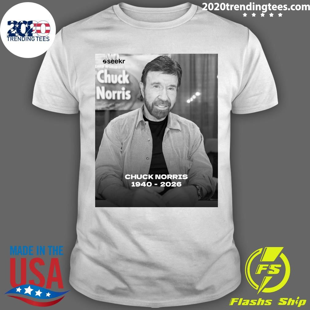 RIP Chuck Norris 1940-2026 Shirt