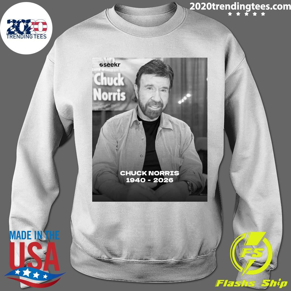 RIP Chuck Norris 1940-2026 Shirt