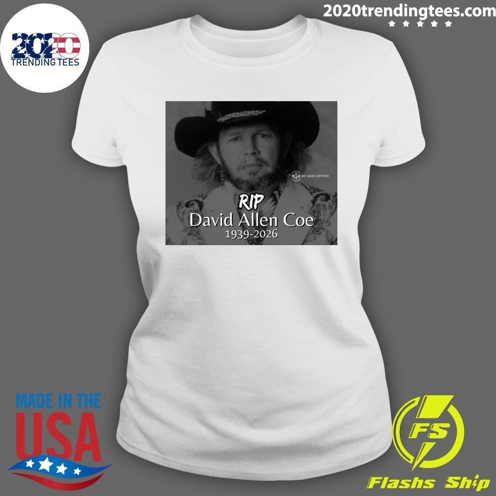 RIP David Allan Coe 1939-2026 Shirt
