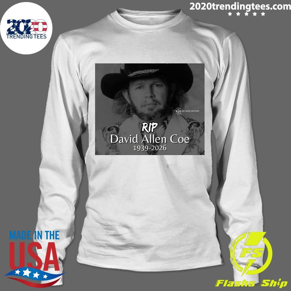 RIP David Allan Coe 1939-2026 Shirt