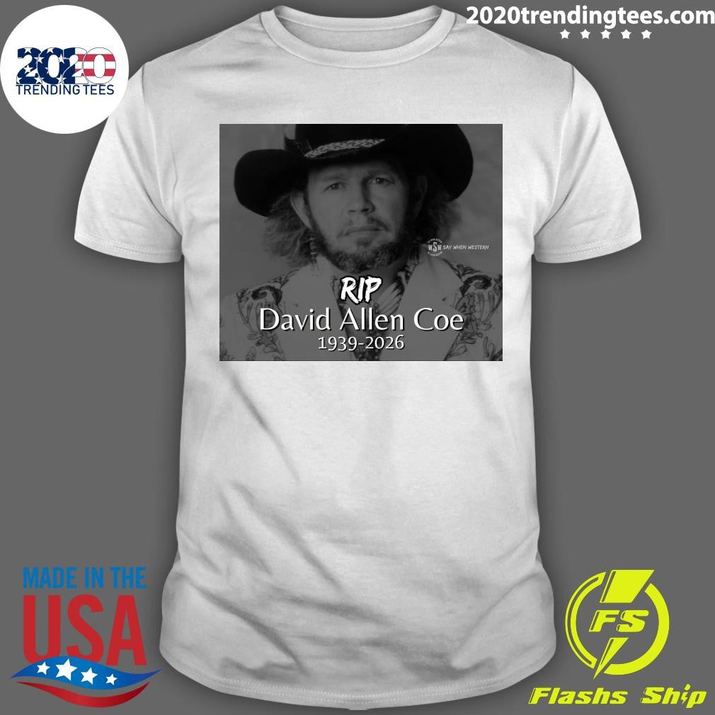 RIP David Allan Coe 1939-2026 Shirt