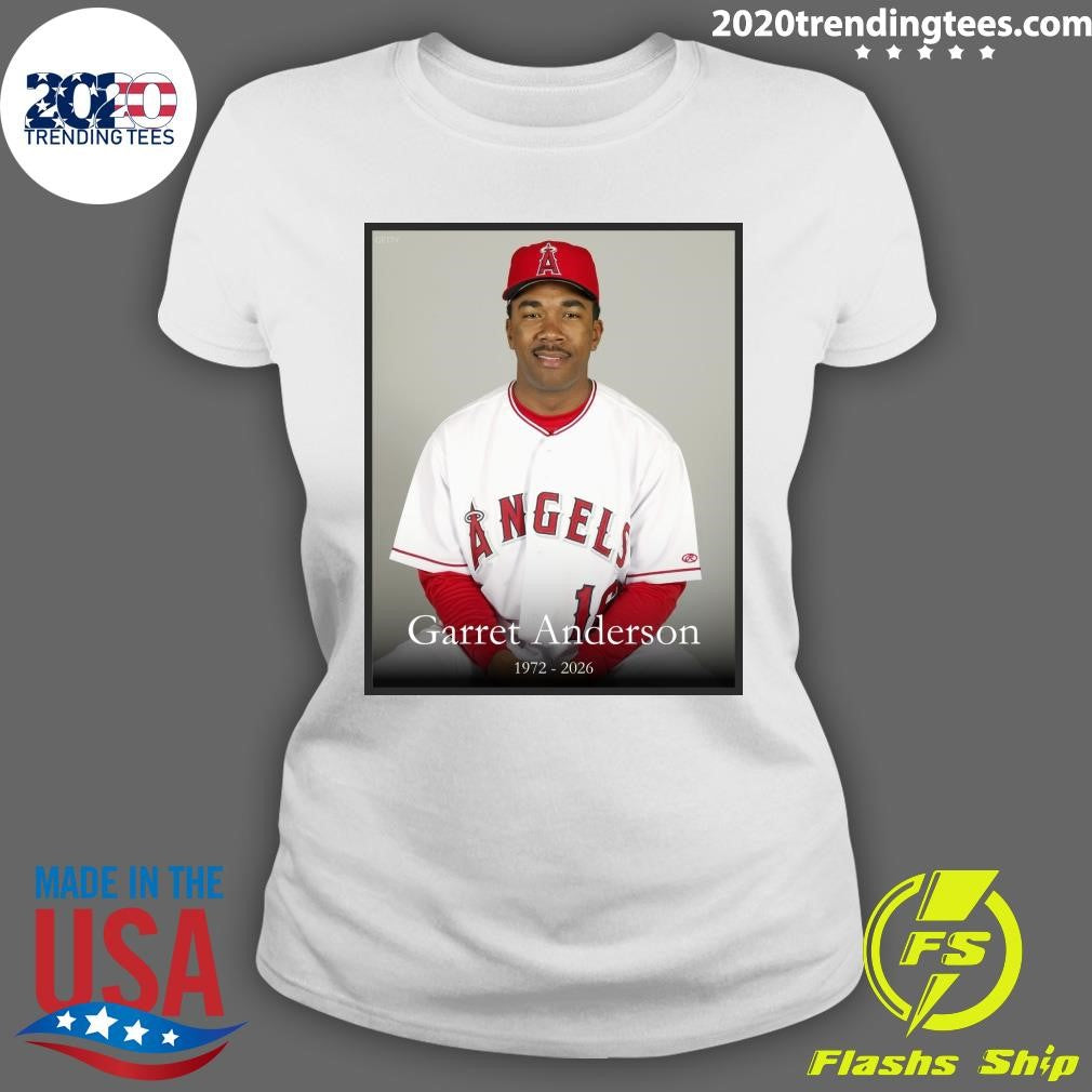 RIP Garret Anderson 1972-2026 Shirt