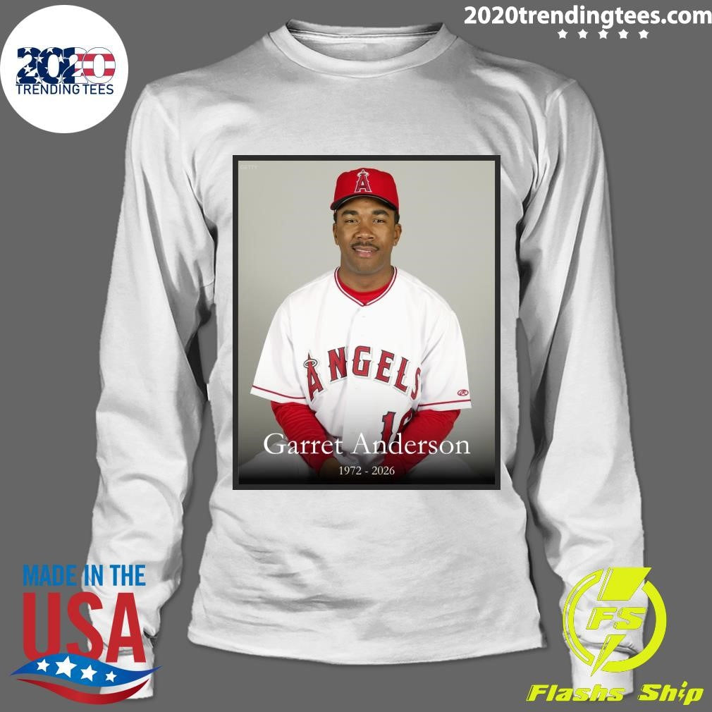 RIP Garret Anderson 1972-2026 Shirt