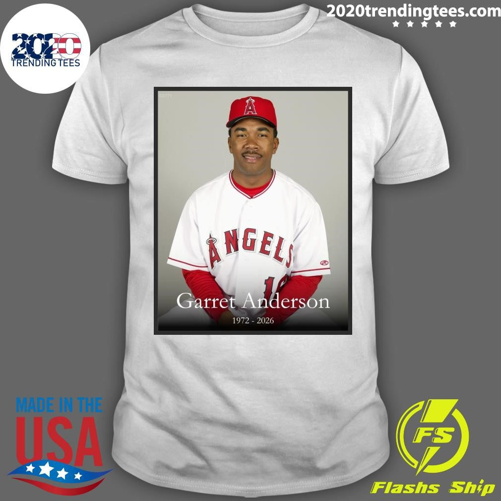 RIP Garret Anderson 1972-2026 Shirt