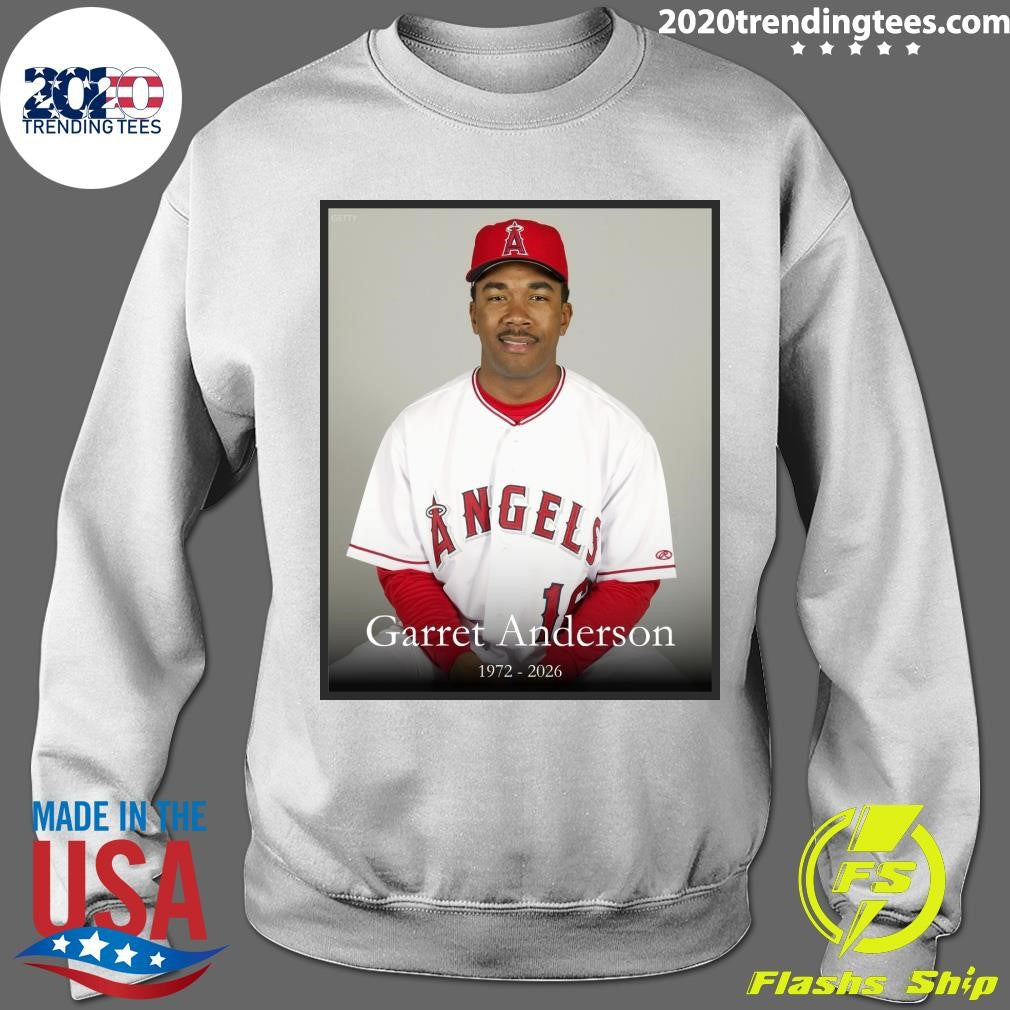 RIP Garret Anderson 1972-2026 Shirt