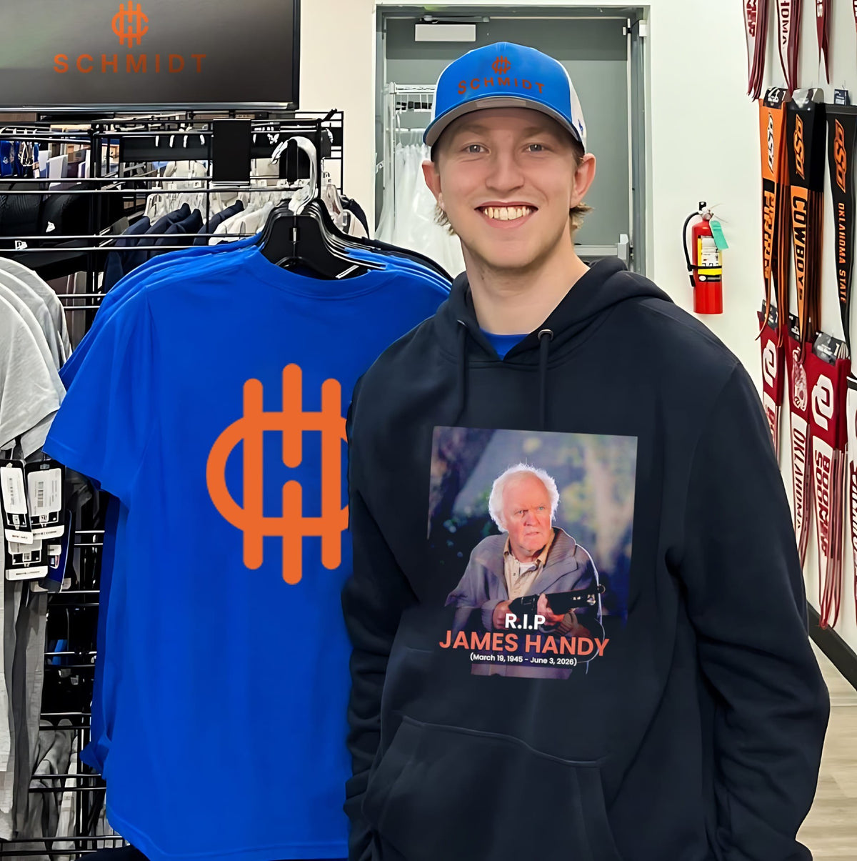 RIP James Handy 1945-2026 Rest In Peace shirt