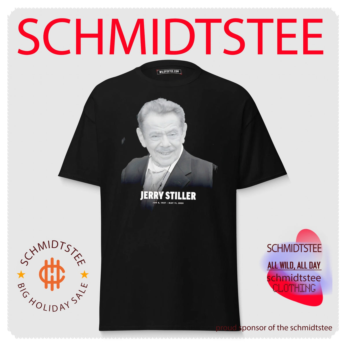 RIP Jerry Stiller 1927-2020 famous Anerican comedian and actor shirt