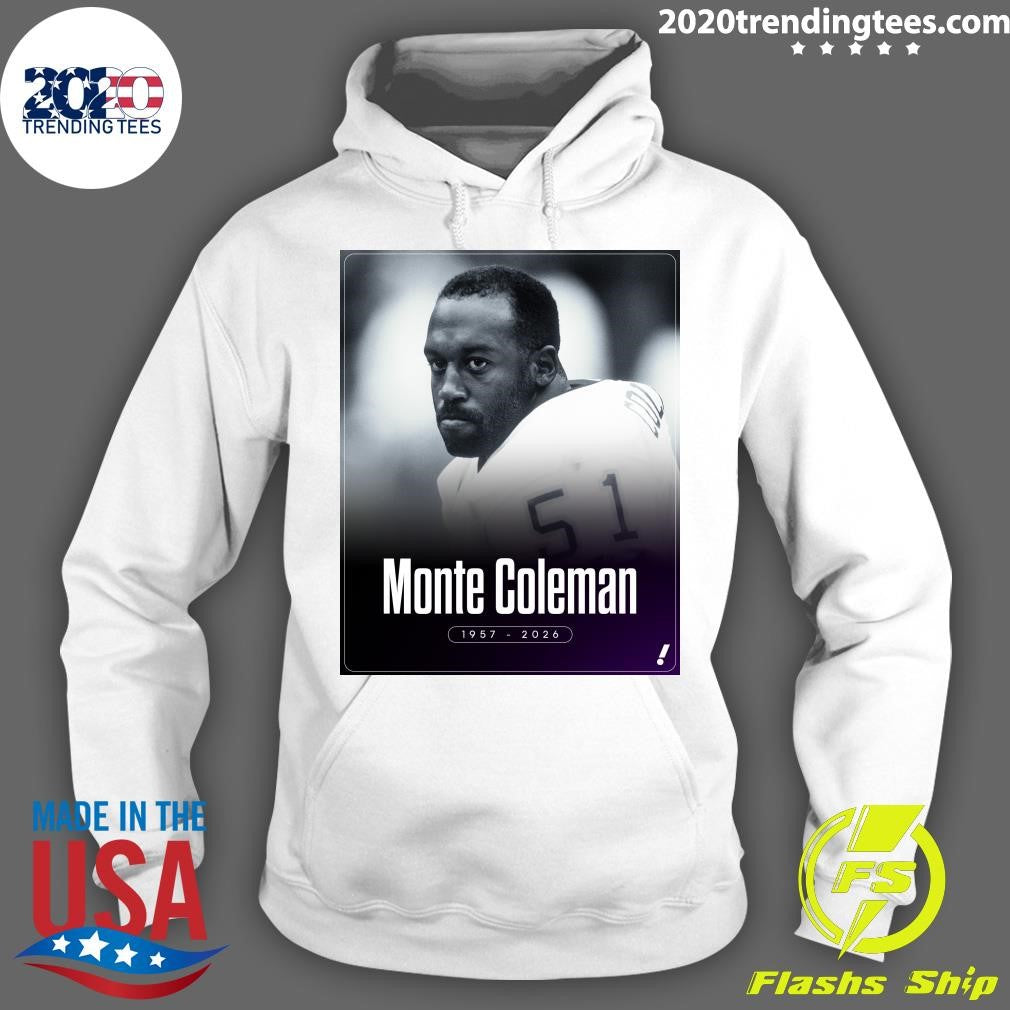 RIP Monte Coleman 1957-2026 Shirt