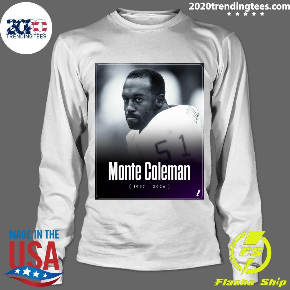 RIP Monte Coleman 1957-2026 Shirt