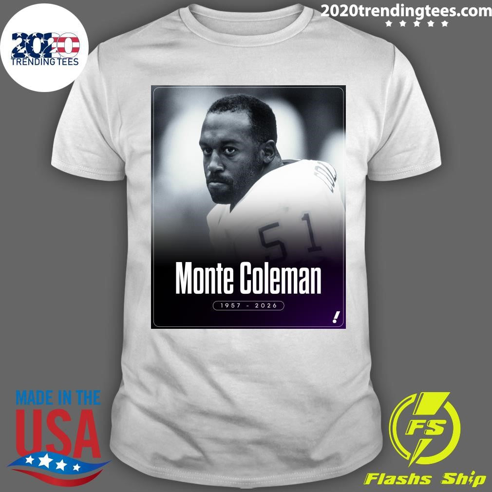 RIP Monte Coleman 1957-2026 Shirt