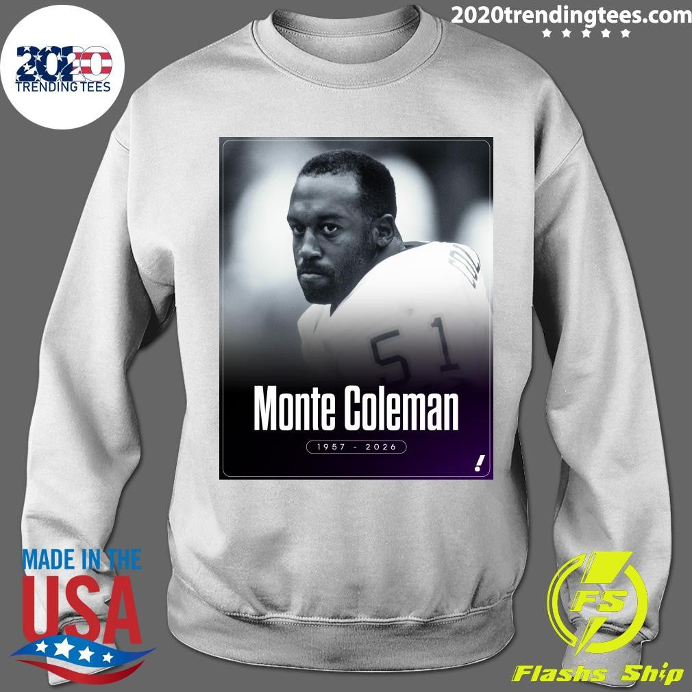 RIP Monte Coleman 1957-2026 Shirt