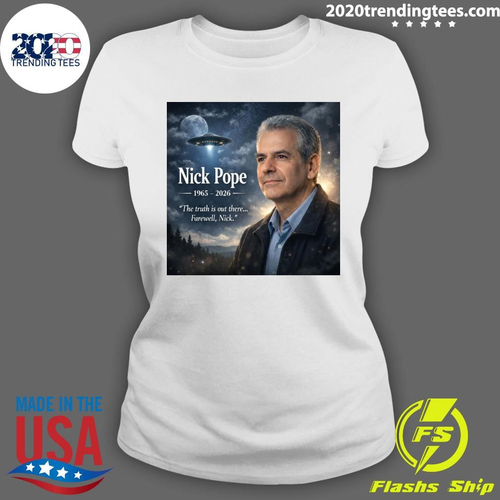RIP Nick Pope 1965-2026 Shirt