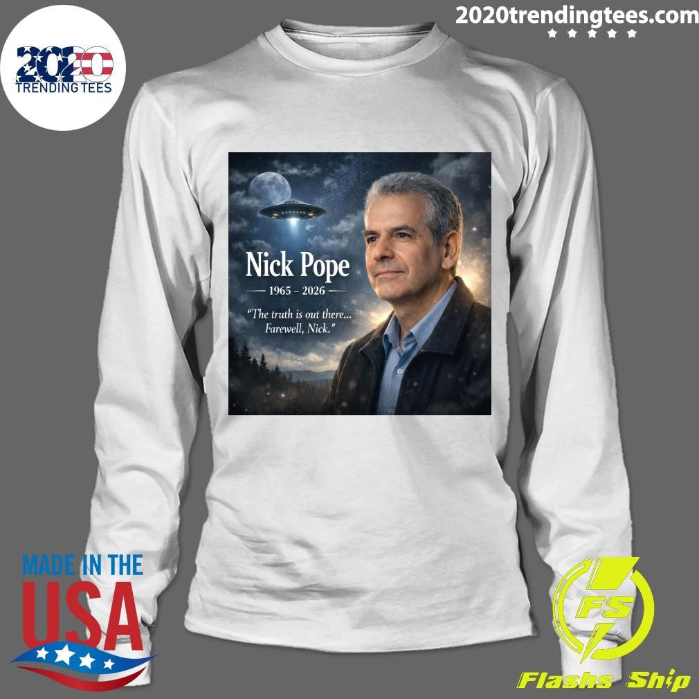 RIP Nick Pope 1965-2026 Shirt