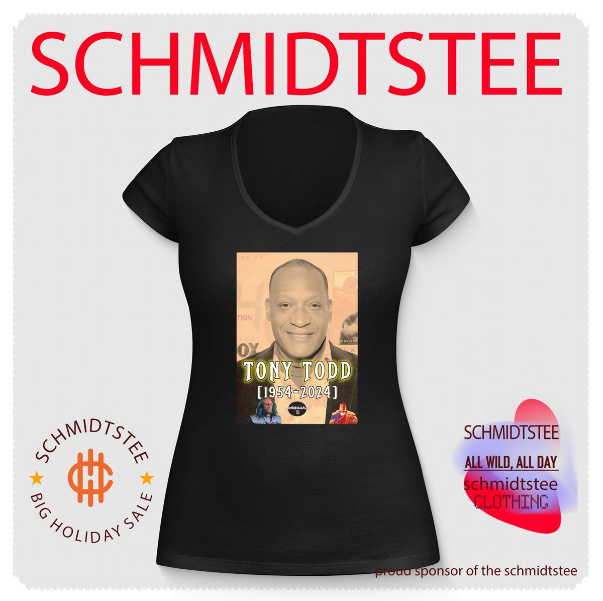 RIP Tony Todd 1954-2024 shirt