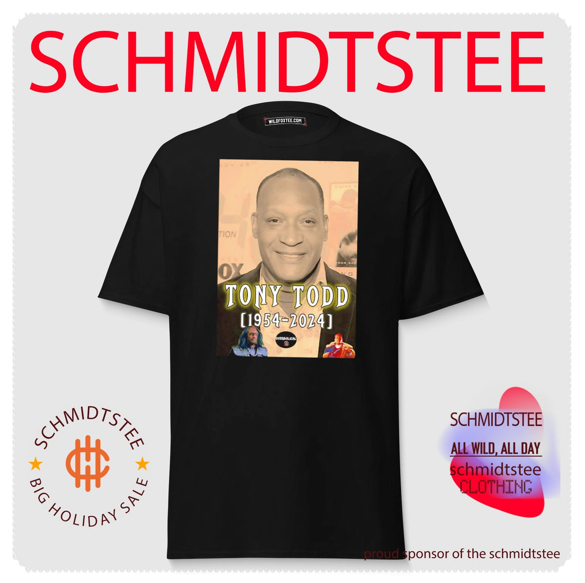 RIP Tony Todd 1954-2024 shirt