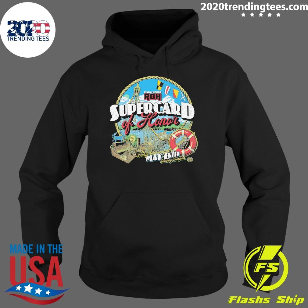 ROH Supercard of Honor May 15th 2026 Salisbury, Maryland Event Shirt