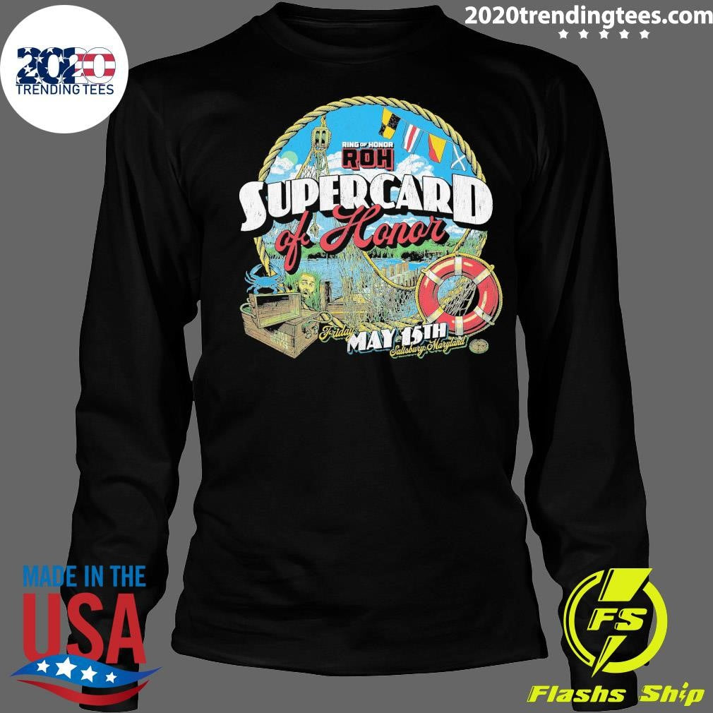 ROH Supercard of Honor May 15th 2026 Salisbury, Maryland Event Shirt