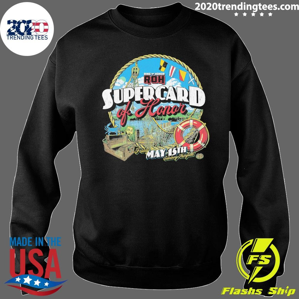ROH Supercard of Honor May 15th 2026 Salisbury, Maryland Event Shirt