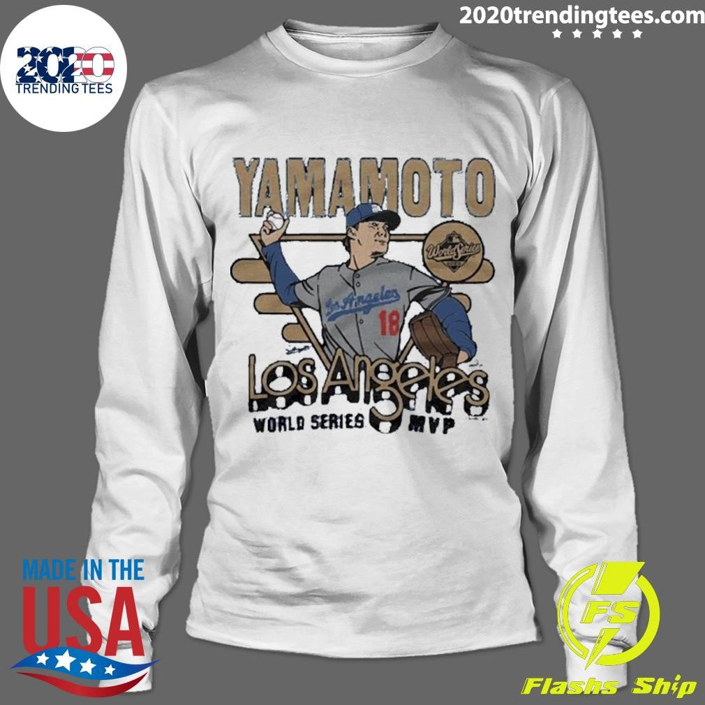 Yoshinobu Yamamoto Los Angeles Dodgers World Series MVP 2026 Tee Shirt