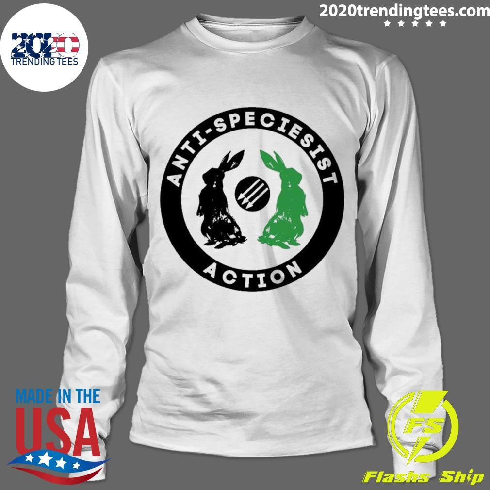 Rabbit Anti Ti-speciesis Action Logo Shirt