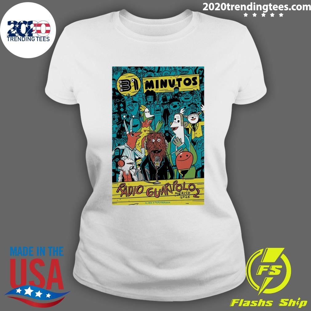 Radio Guaripolo Tour 2026 Enciclopedia 31 Minutos Shirt