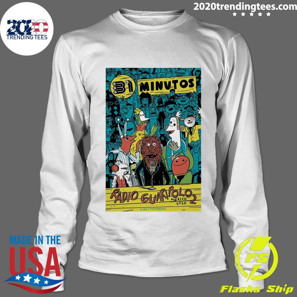 Radio Guaripolo Tour 2026 Enciclopedia 31 Minutos Shirt